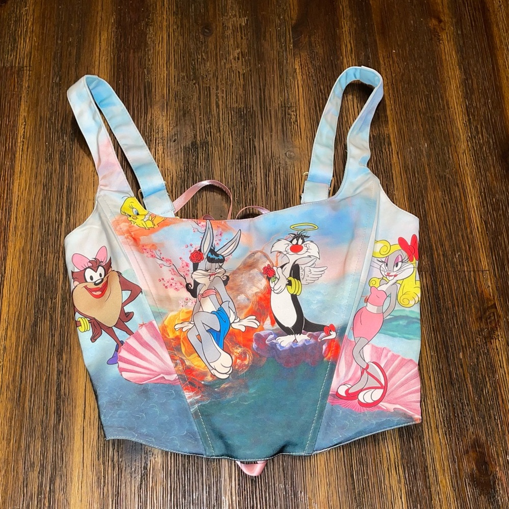 Looney Tunes corset top